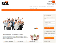 Tablet Screenshot of bcil.pk
